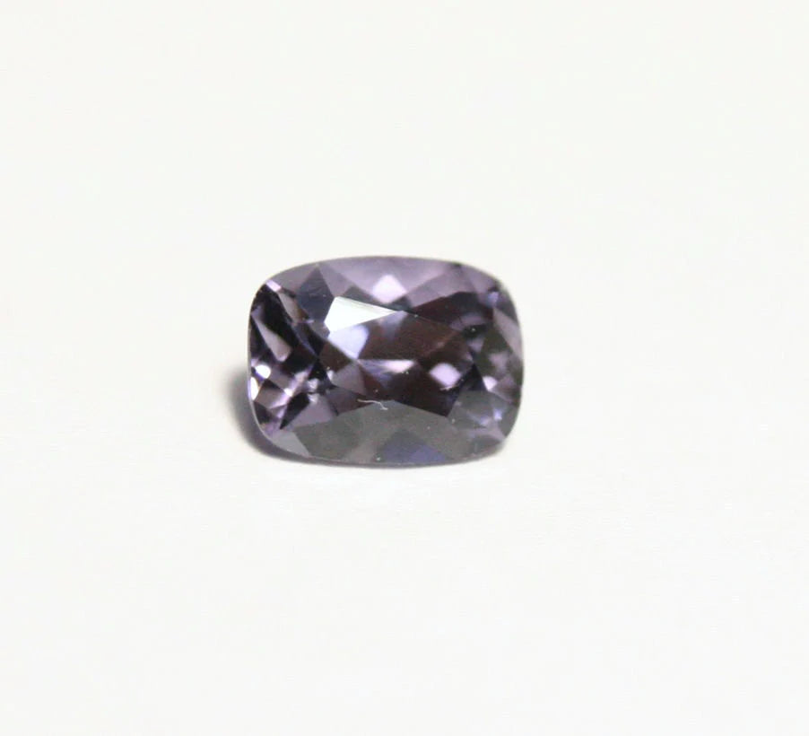 Mahenge Purple Spinel 0.71ct Fine Scintillating Cushion Cut Gem Tanzania 6x4mm