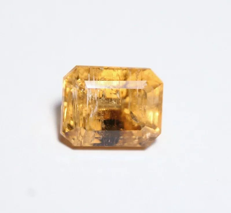 Imperial Topaz 6.2ct Ouro Preto, Brazil, Natural Untreated Rare AAA Topaz 11x9mm