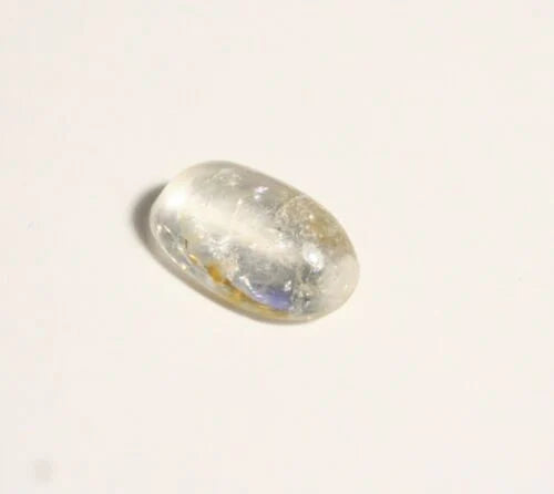 Rare Tanzanian Colourless Scapolite 2.2ct Cabochon Fluorescent Cut Gem