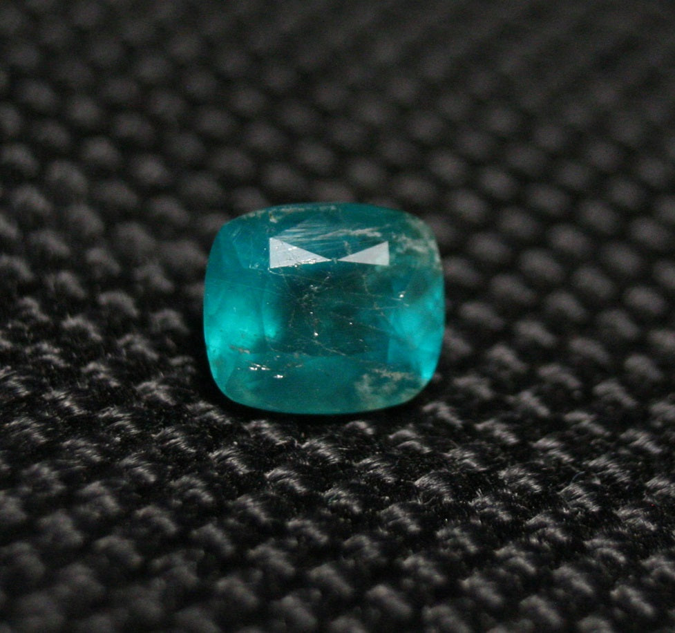 Hauyne 0.93ct Ultra Rare Electric Teal Hauynite Excellent Clarity Afghanistan