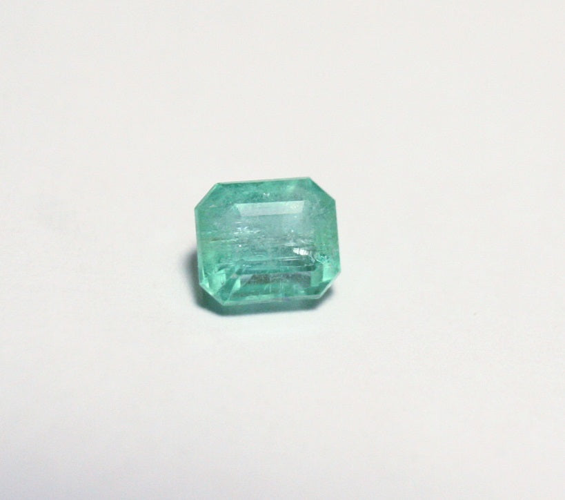 Panjshir Valley Emerald 0.88ct Rare Natural Emerlad Cut Genuine Afghan Emerald 6x5mm