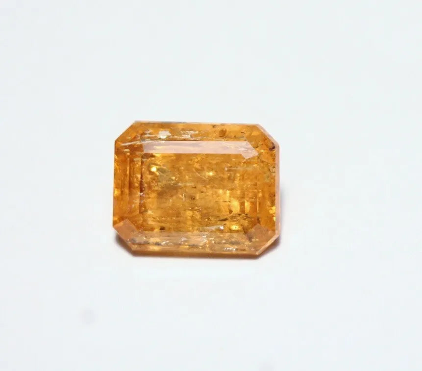 Imperial Topaz 6.4ct Ouro Preto, Brazil, Natural Untreated Rare AAA Topaz 11x8mm