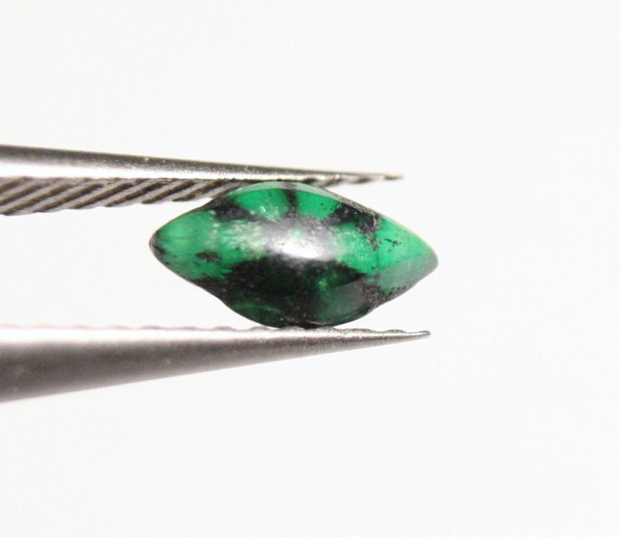 Colombian Trapiche Emerald 0.32ct Stunning Rare Natural Emerald Formation 6.5x3.5mm