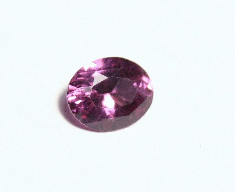 Mahenge Garnet 0.92ct Pastel Pink Purple Stunning Rare Garnet Tanzania Oval Cut 7x5.5mm