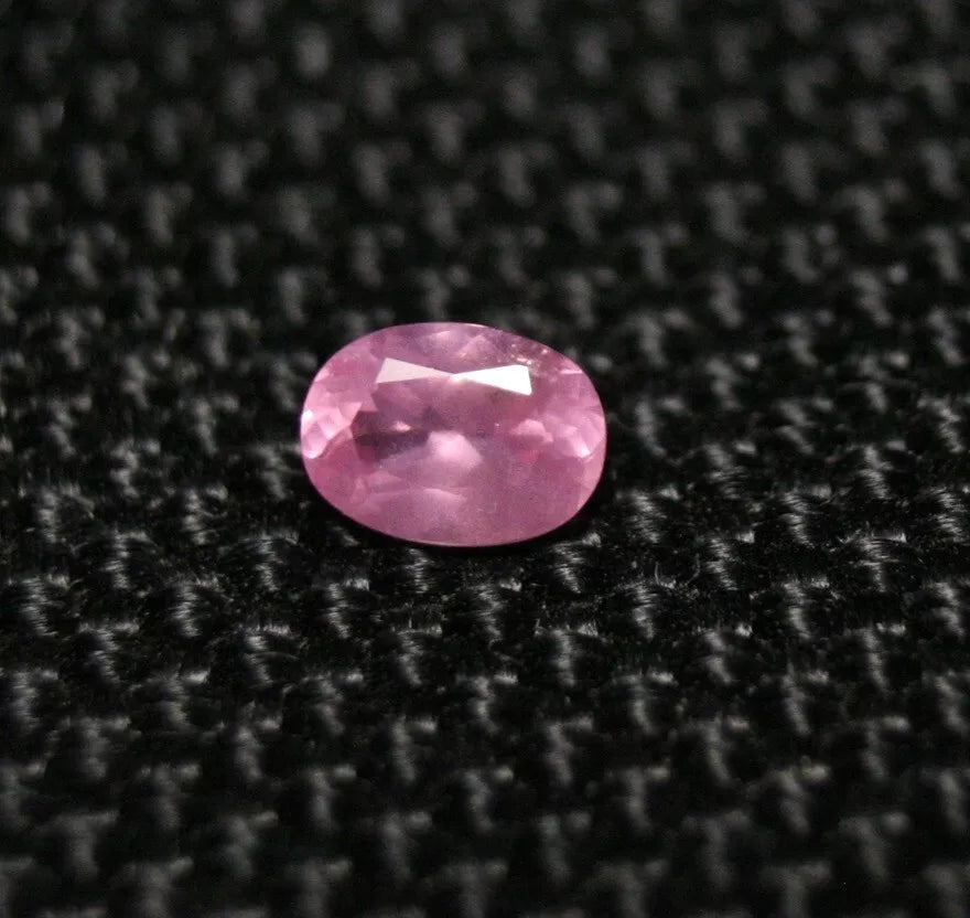 Mahenge Pink Spinel 0.35ct Rare Fluorescent Fine Natural Spinel Oval Cut 5x4mm