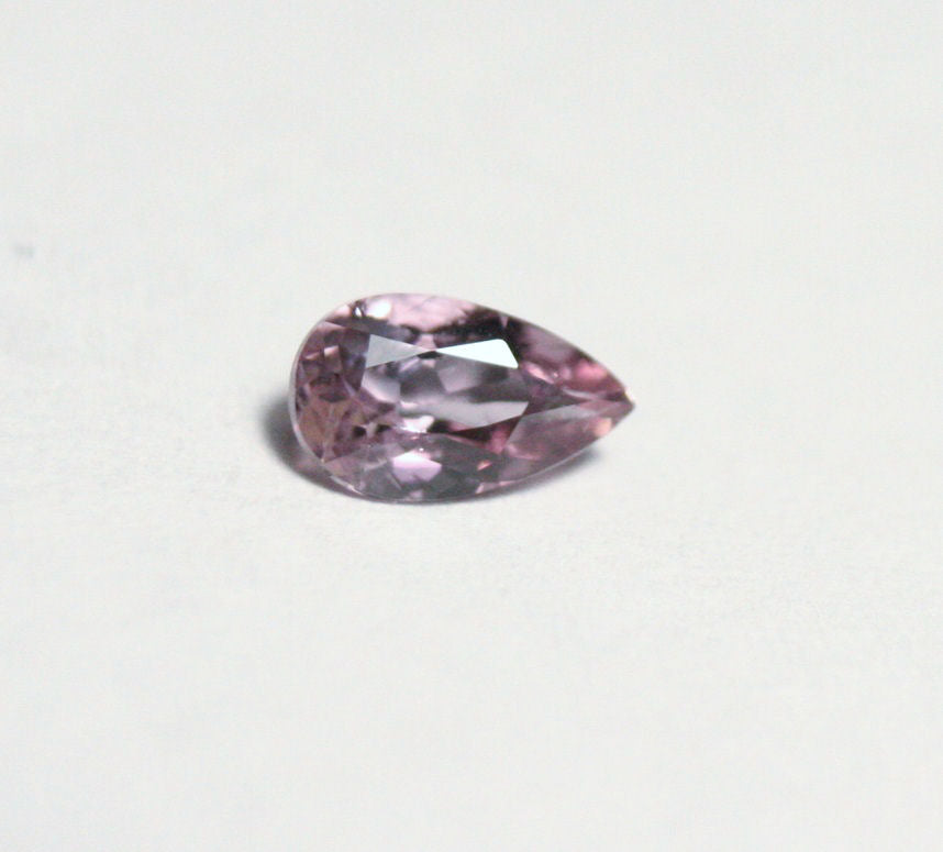 Afghani Diaspore 0.42ct Rare Pink Purple Diaspore New Find - Afghanistan 6x4mm