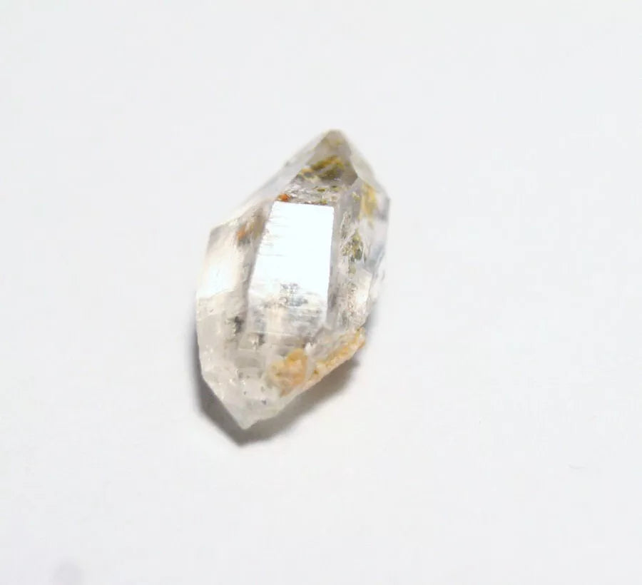 Fluorescent Petroleum Enhydro Oil Diamond Quartz Crystal 1.94ct AAA 11x6mm