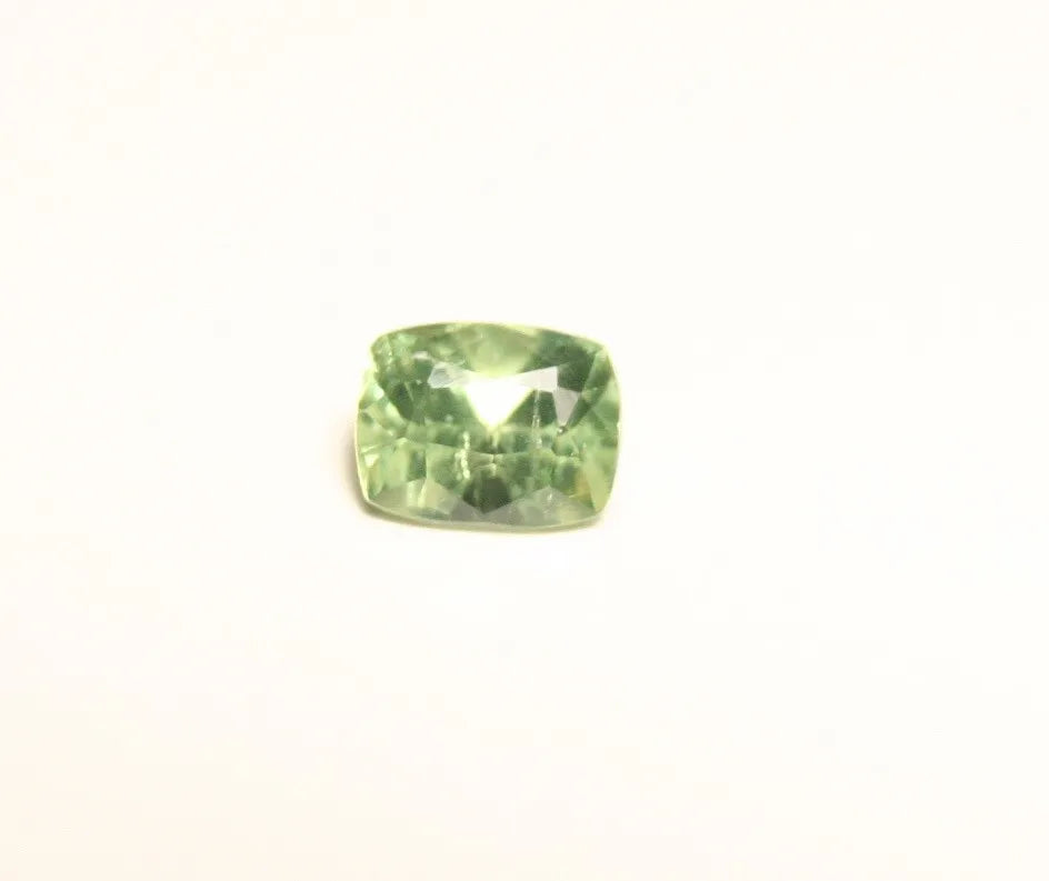 Demantoid Garnet 0.4ct Rare Top Colour & Clarity Fine Cushion Cut Gem 4.5x3mm Namibia