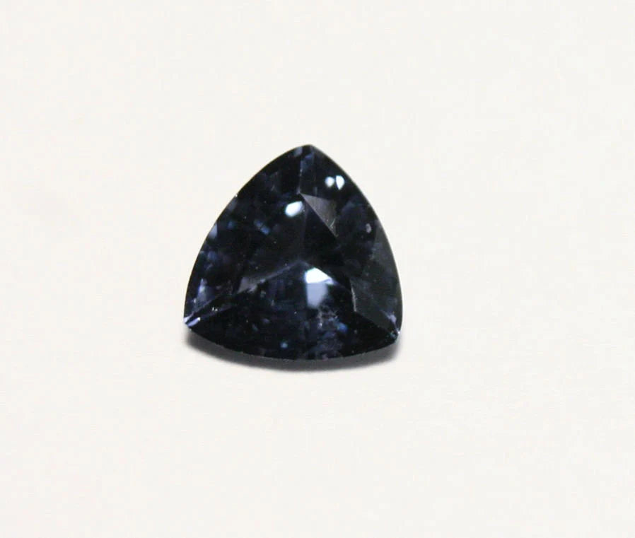 Mahenge Blue Spinel 0.94ct Rare Trillion Cut Spinel 6x6mm AAA Tanzania