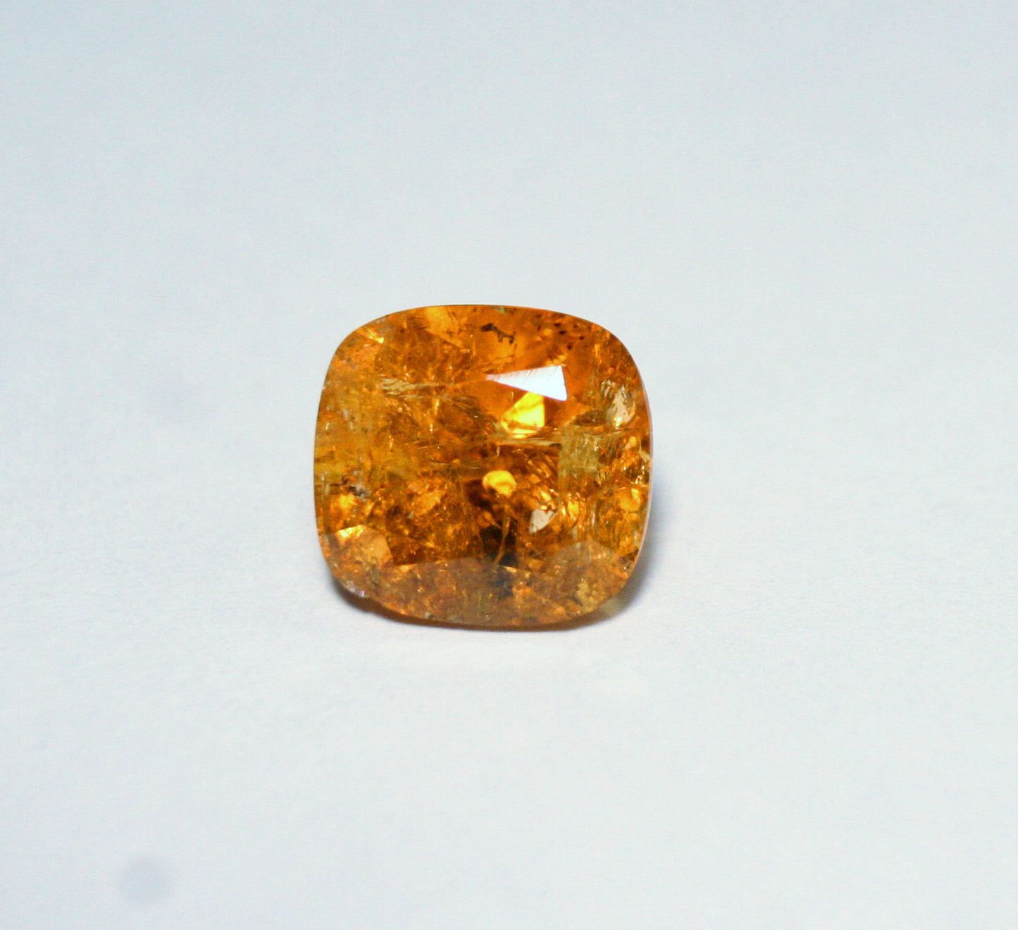 Imperial Topaz 10.45ct Ouro Preto, Brazil, Natural Untreated Rare AAA Topaz 12x11mm