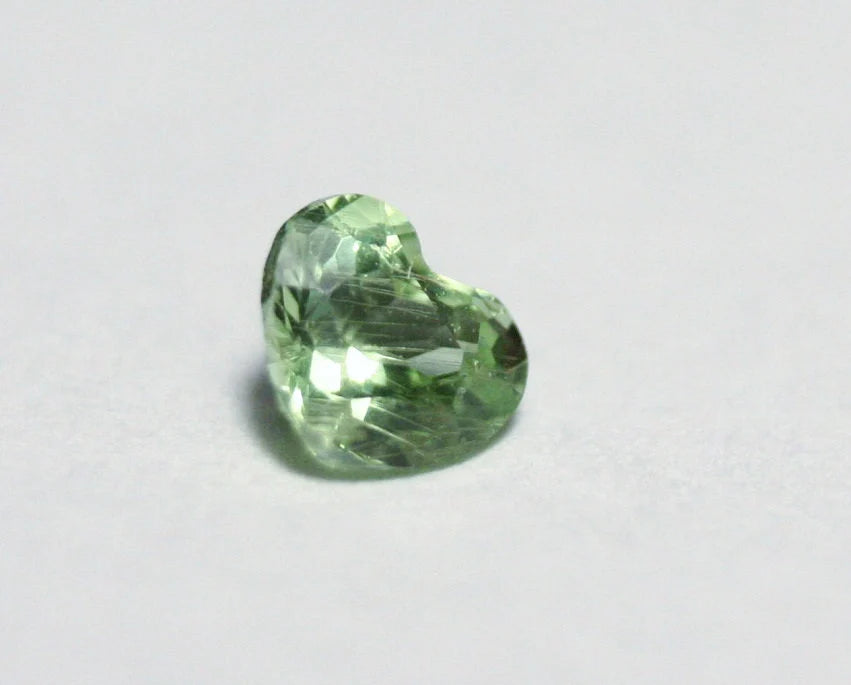 Kornerupine 0.22ct AAA Rare Natural Prismatine Fine Faceted Gem Tanzania, Mint Green 3.5x3.5mm