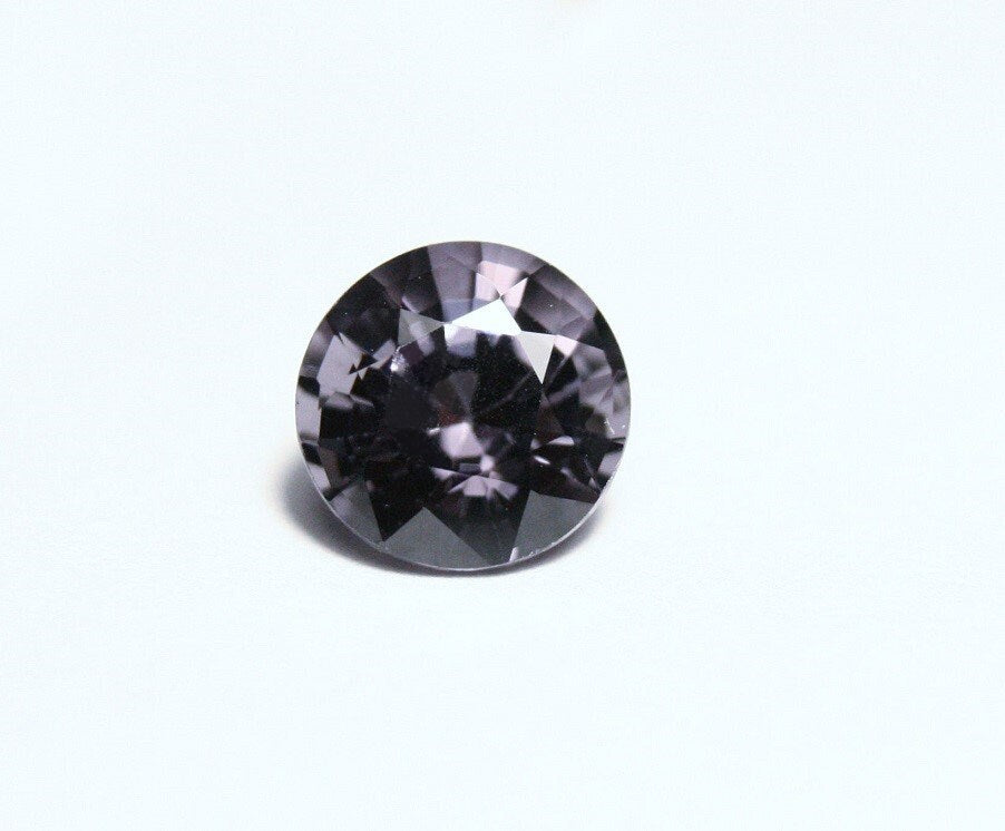 Rare Mahenge Indigo Spinel 1.62ct Rare Indigo Scintillating Round Cut Gem 7x7 AAA