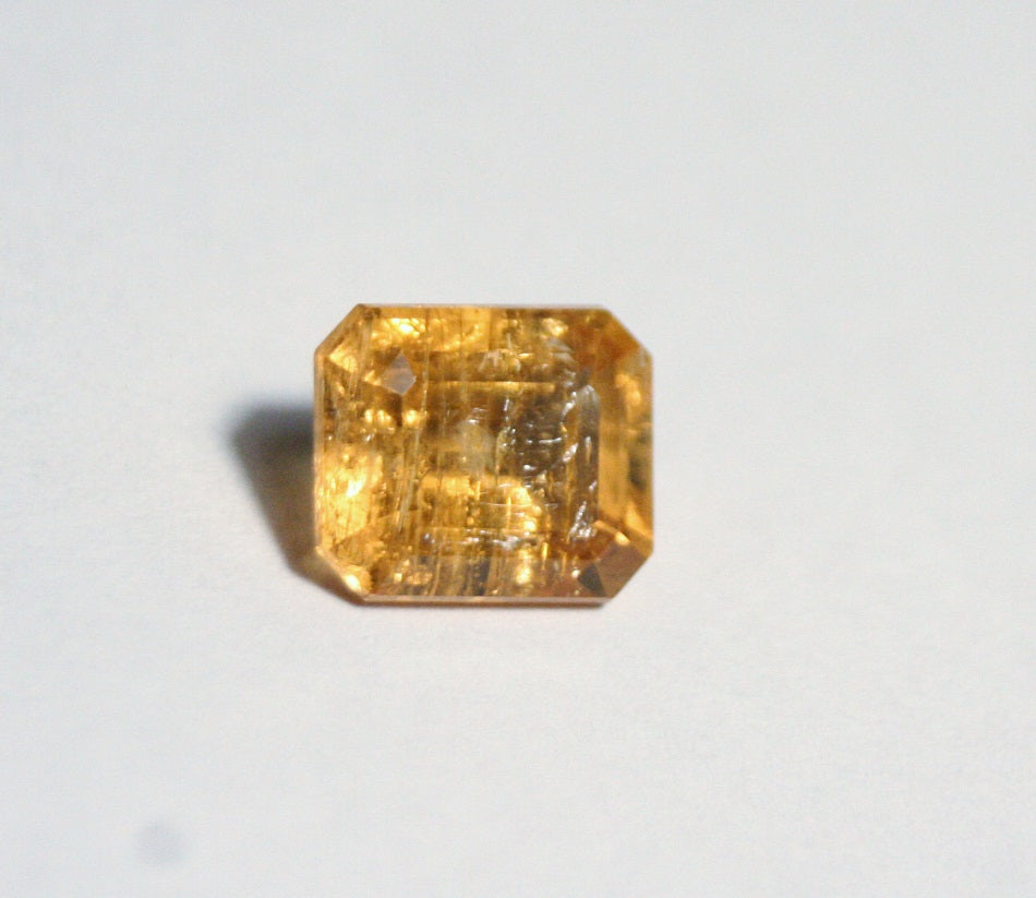 Imperial Topaz 4.49ct Ouro Preto, Brazil, Natural Untreated Rare Orange Topaz 10x8mm