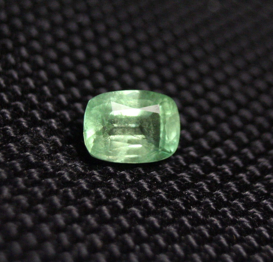 Kornerupine 1.76ct Natural Prismatine Rare Gem Tanzania Lime Green 8x6mm AAA