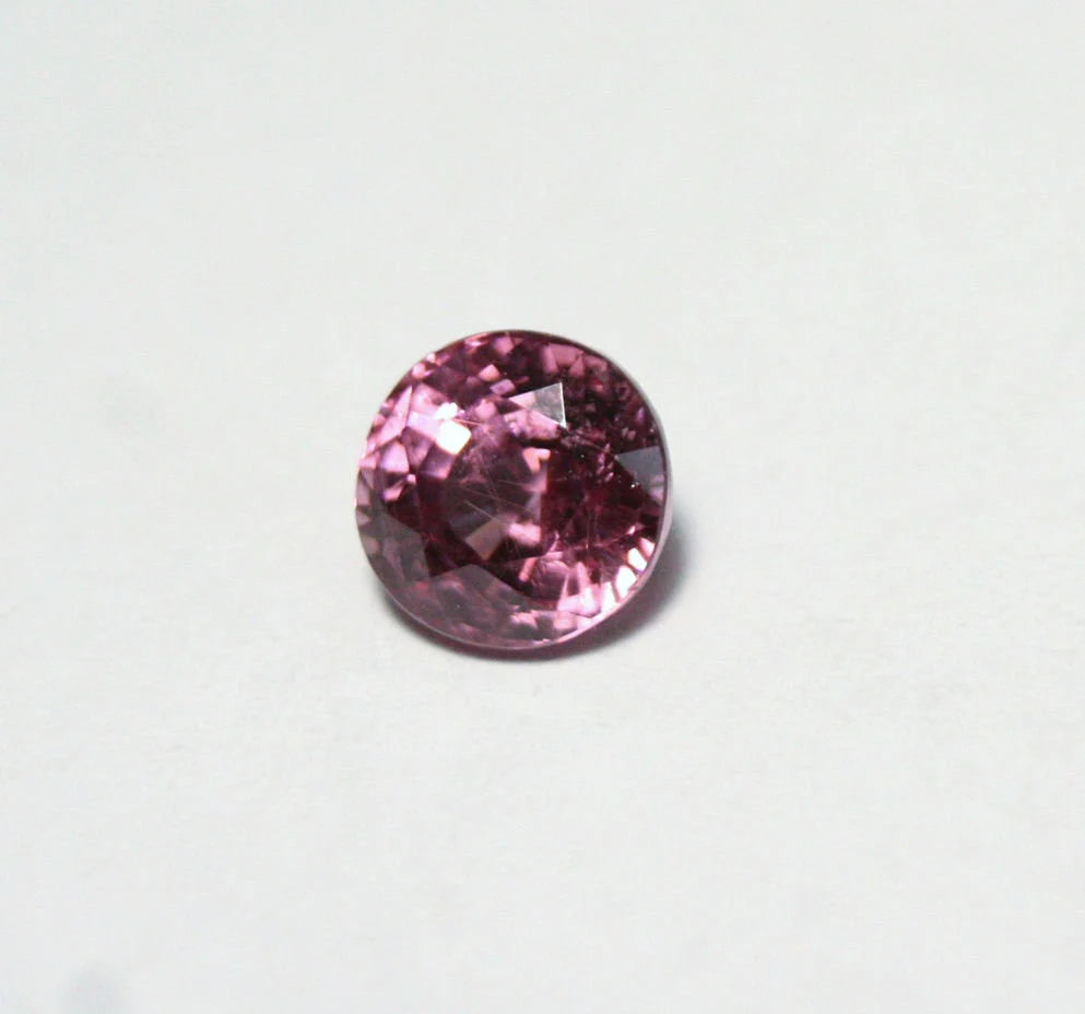 Rare Pink Pastel Pyrope Colour Shift Garnet 1.67ct Tanzania 7x7mm