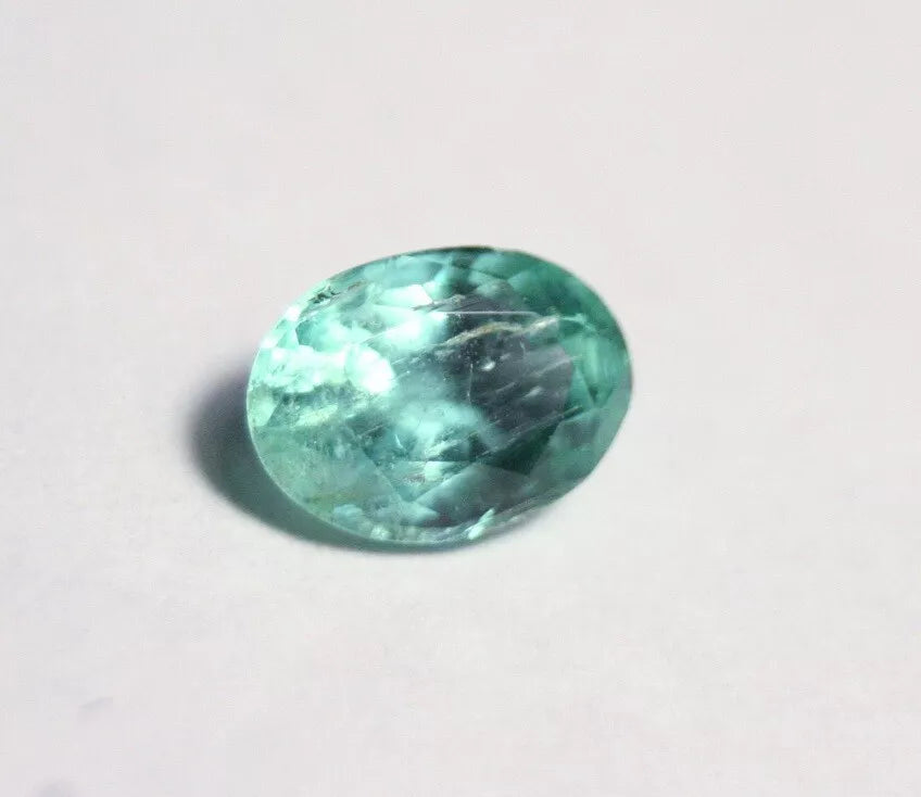 Panjshir Valley Emerald 0.65ct Rare Natural Green Beryl Afghan Oval Cut 6x5mm