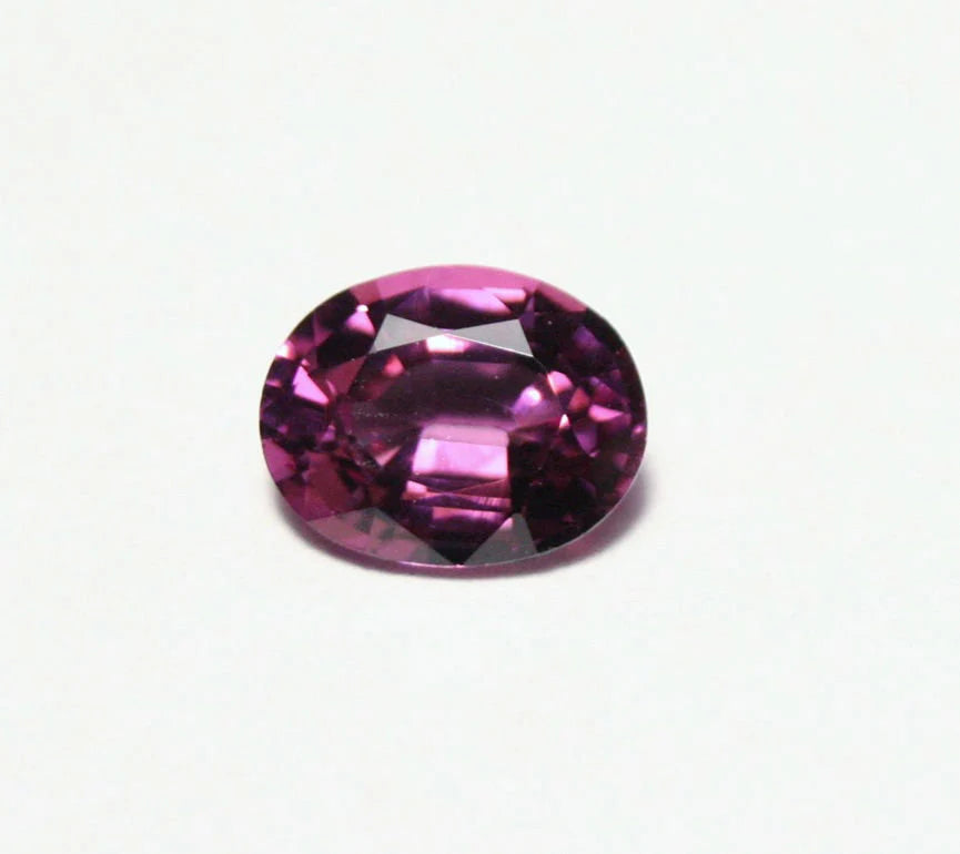 Mahenge Garnet 1.05ct Pastel Pink Purple Stunning Rare Garnet Tanzania Oval Cut 7x5mm