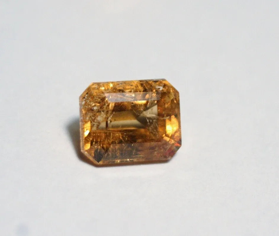 Imperial Topaz 4.6ct Ouro Preto, Brazil, Natural Untreated Rare AAA Topaz 10x8mm