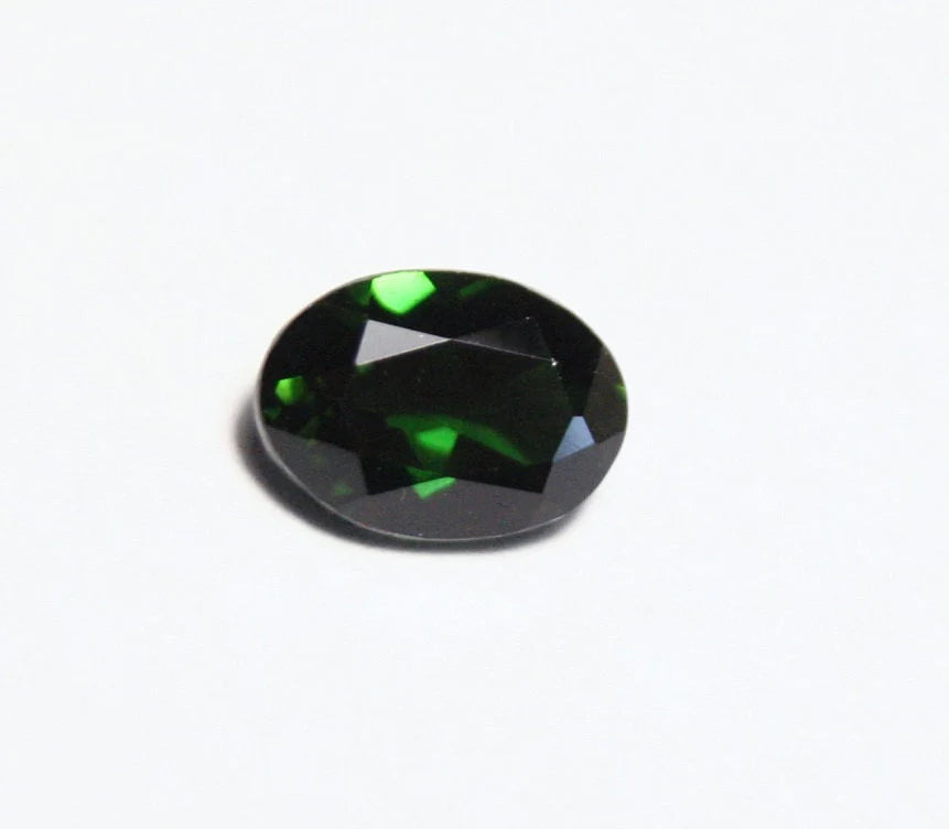 Genuine Rare Chrome Tourmaline 0.75ct Congo Chrome Tourmaline Oval Cut 7x5mm