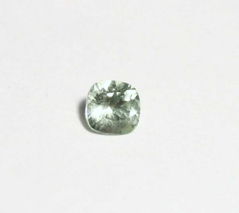 Merelani Mint Grossular Garnet 0.29ct Rare Near Colourless Leuco Garnet 4x4mm