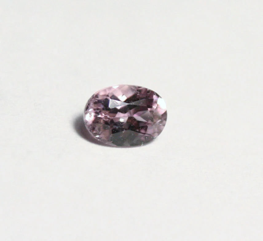 Afghani Diaspore 0.53ct Rare Pink Purple Diaspore New Find - Afghanistan 6x4mm