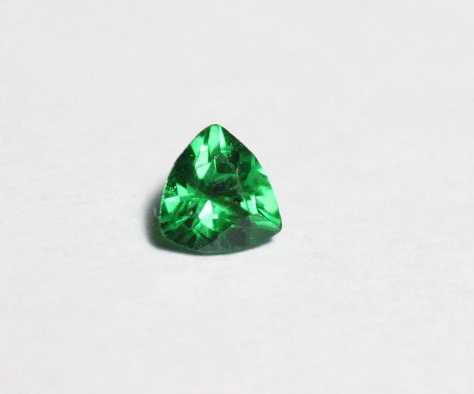 Tsavorite Garnet 0.15ct Rare Emerald Green Genuine Fine Gem Tanzania 3.2x3.2mm