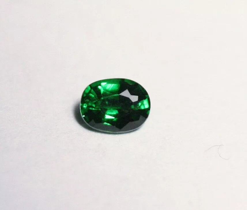 Tsavorite Garnet 0.25ct Rare Emerald Green Garnet Fine Gem - Tanzania 4x3mm