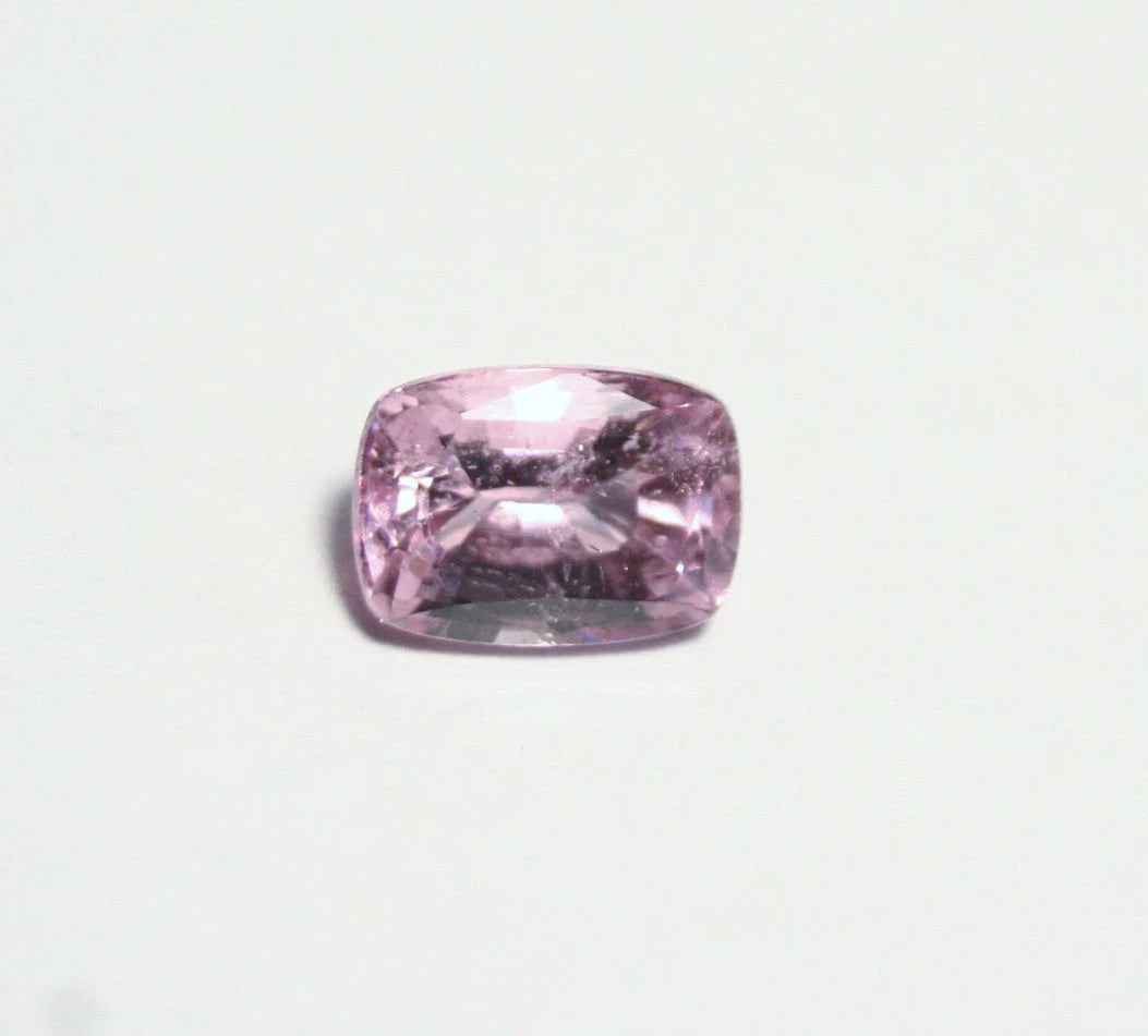 Mahenge Pink Spinel 1.66ct Rare Scintillating Cushion Cut Natural 8x6m Tanzania