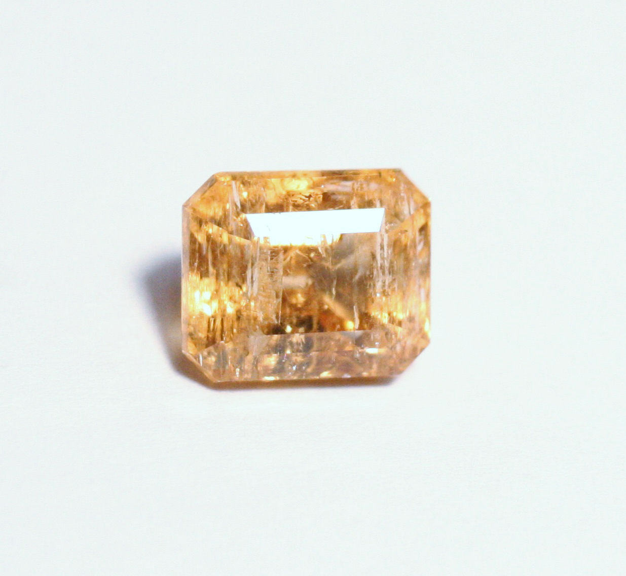 Imperial Topaz 4.6ct Ouro Preto, Brazil, Natural Untreated Rare Orange Topaz 9x8mm