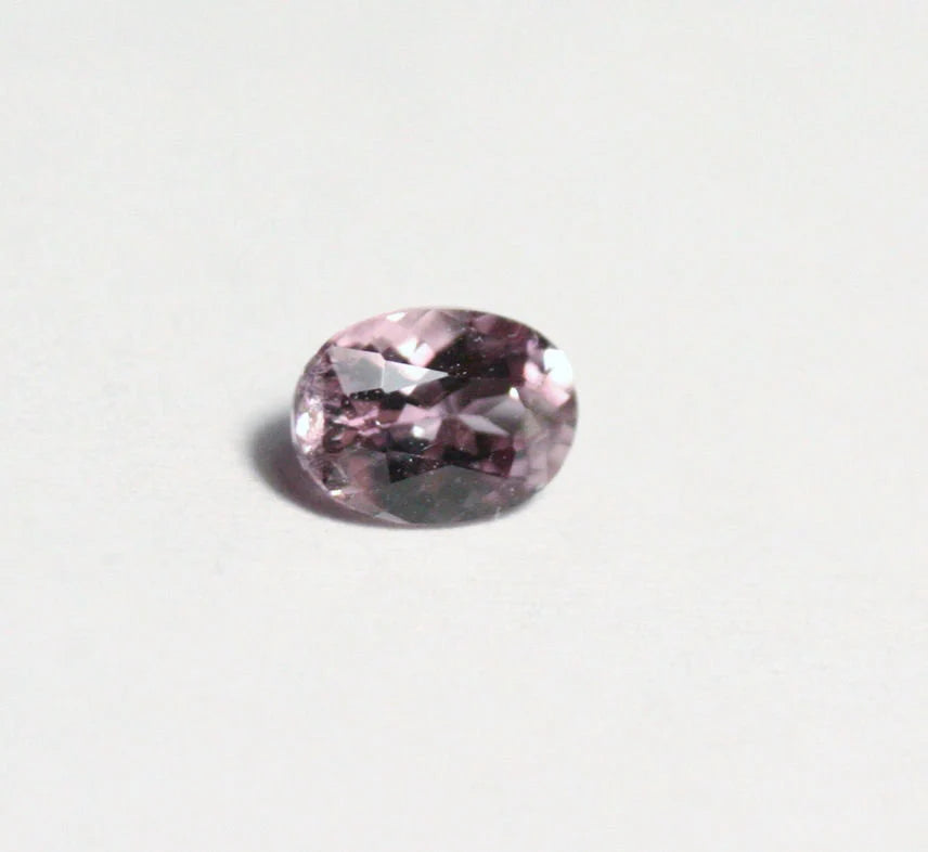 Afghani Diaspore 0.53ct Rare Pink Purple Diaspore New Find - Afghanistan 6x4mm