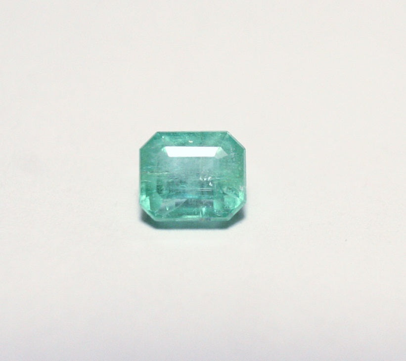 Panjshir Valley Emerald 0.88ct Rare Natural Emerlad Cut Genuine Afghan Emerald 6x5mm