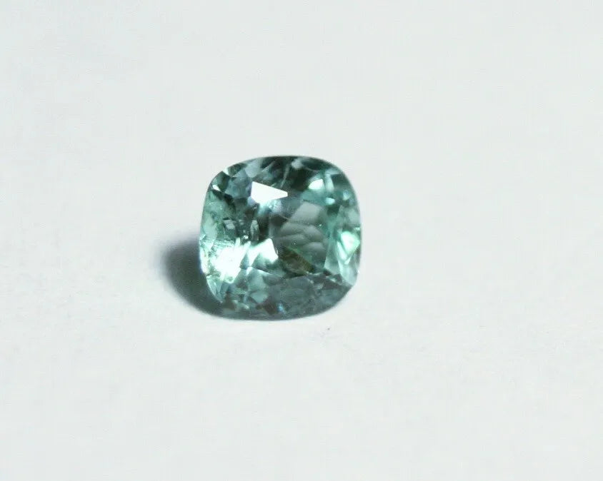 Kornerupine 0.45ct Natural Prismatine Rare Fine Gem Tanzania Mint Green 4x4mm