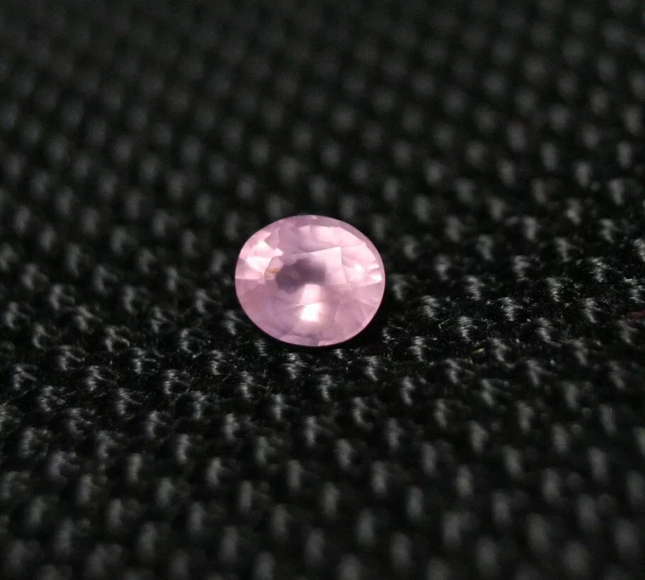 Mahenge Pink Spinel 0.39ct Rare Fluorescent Fine Natural Spinel Oval Cut 5x4mm