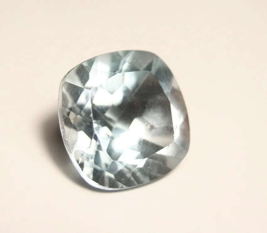 Natural Blue Topaz 14.4ct Untreated - Namibia - Cushion Cut