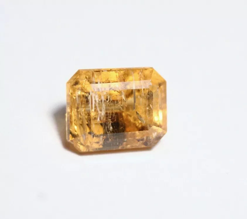 Imperial Topaz 6.2ct Ouro Preto, Brazil, Natural Untreated Rare AAA Topaz 11x9mm