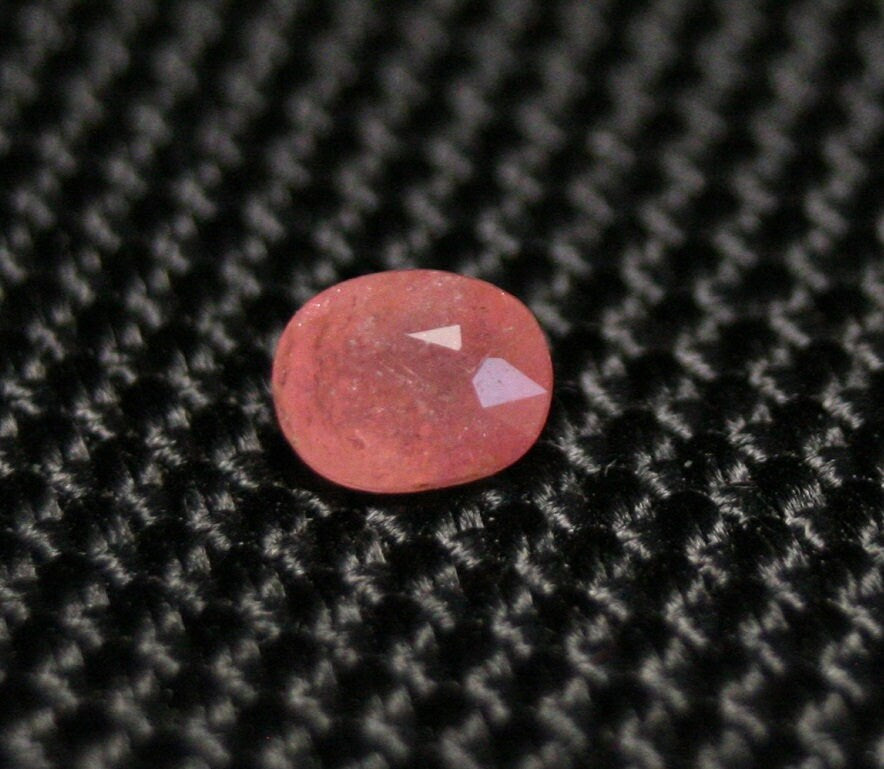 Pezzottaite 0.4ct Ultra Rare Neon Raspberry Beryl Madagascar 5x4mm