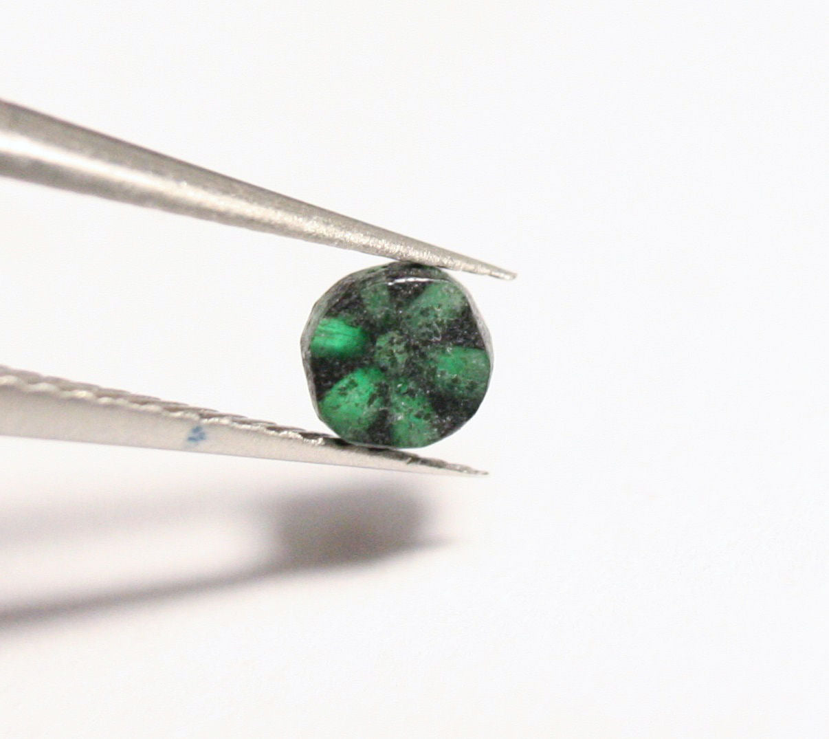 Colombian Trapiche Emerald 0.28ct Stunning Rare Natural Emerald - 4x4mm