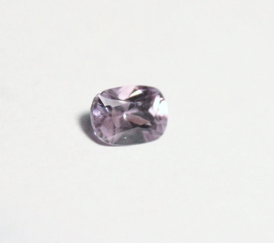 Afghani Diaspore 0.4ct Rare Pink Purple Diaspore New Find - Afghanistan 5x4mm