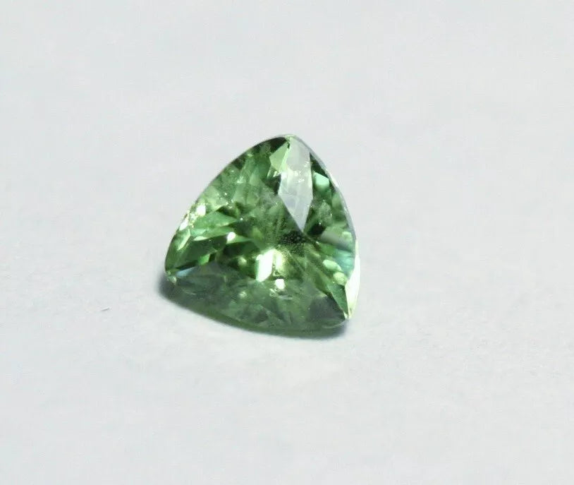 Kornerupine 0.44ct Natural Prismatine Rare Gem Tanzania Mint Green 4.5x4.5mm AAA