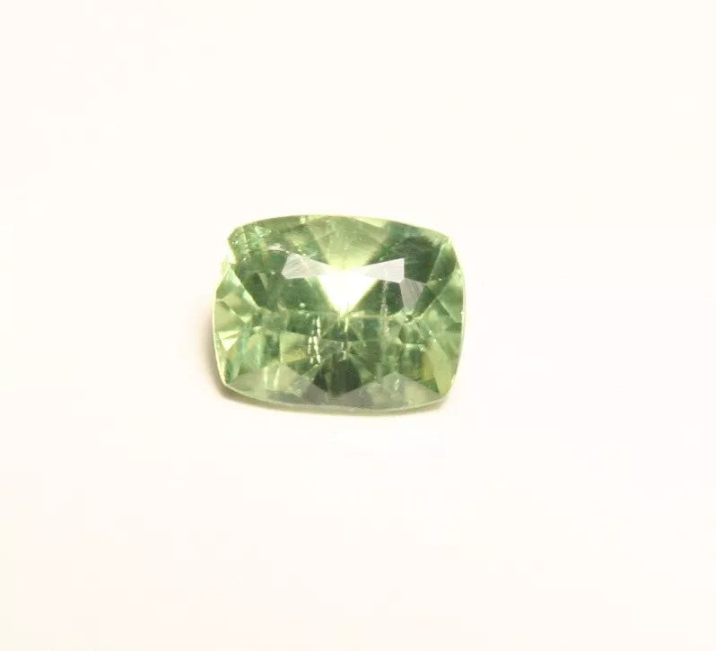 Demantoid Garnet 0.4ct Rare Top Colour & Clarity Fine Cushion Cut Gem 4.5x3mm Namibia