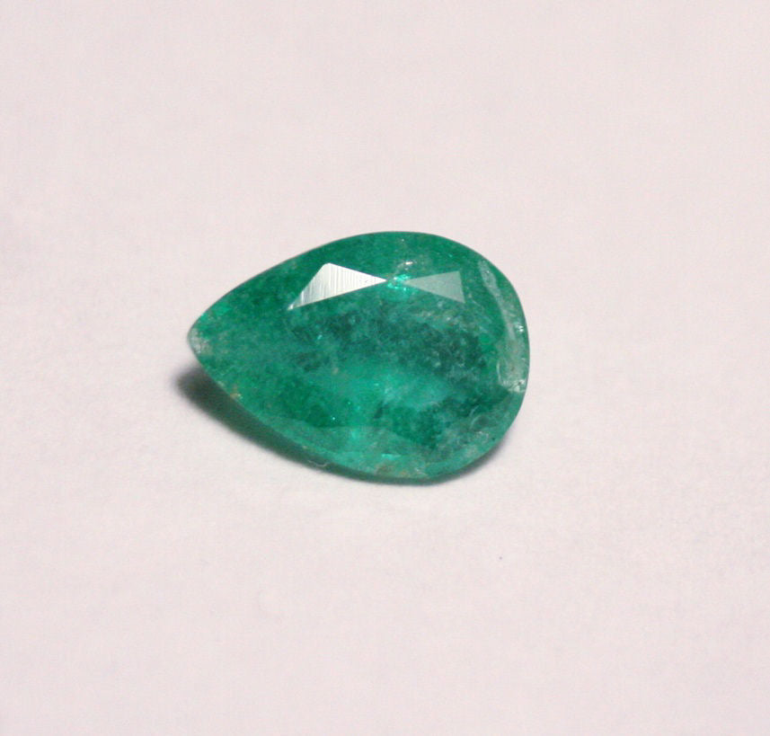 Colombian Muzo Emerald 1ct Stunning Deep Green Natural Columbian Emerald 8x6mm