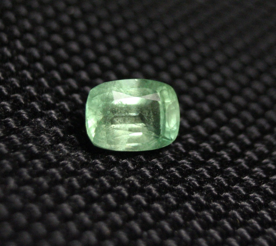 Kornerupine 1.76ct Natural Prismatine Rare Gem Tanzania Lime Green 8x6mm AAA