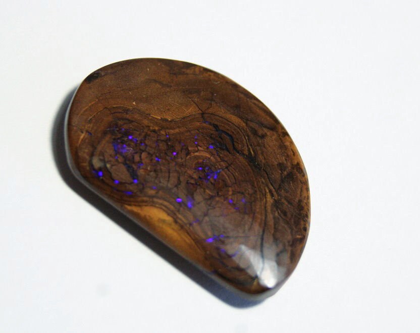 Boulder Opal Cabochon 35ct Koroit Yowah Australia - Neon Veins See Video