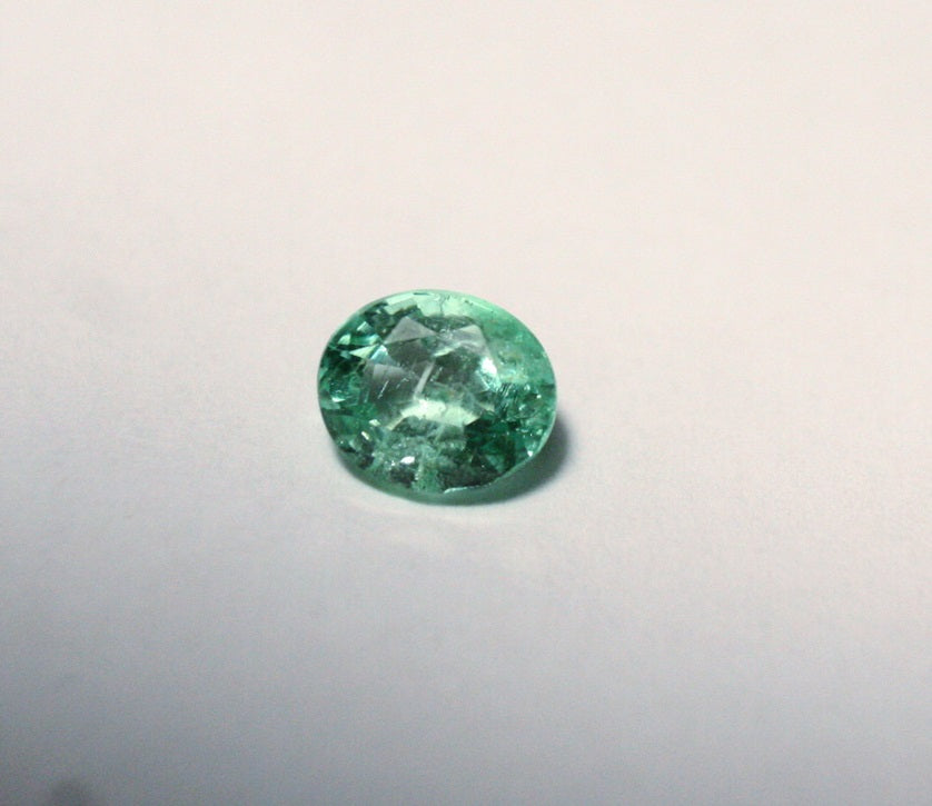 Panjshir Valley Emerald 0.65ct Rare Natural Oval Cut Genuine Afghan Emerald 6x5mm