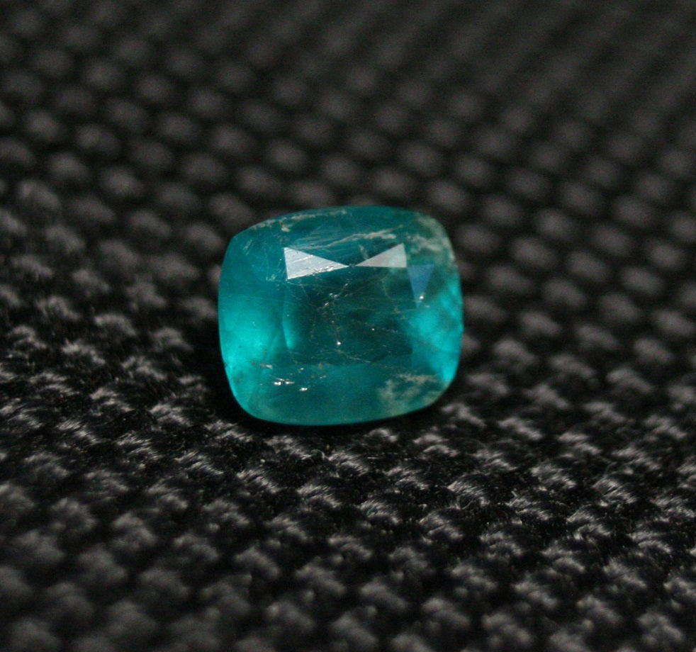 Hauyne 0.93ct Ultra Rare Electric Teal Hauynite Excellent Clarity Afghanistan