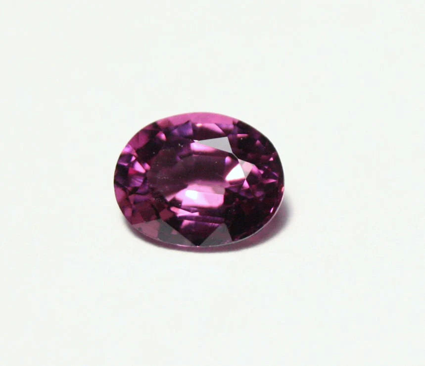 Mahenge Garnet 1.05ct Pastel Pink Purple Stunning Rare Garnet Tanzania Oval Cut 7x5mm