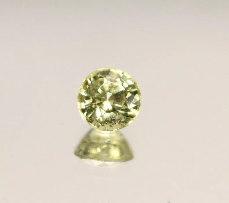 Mali Garnet 0.31ct Precision Cut Scintillating 3.8mm Round Rare Mali Garnet