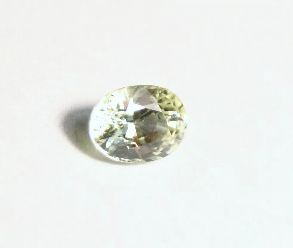 Rare Yellow Chrysoberyl 1.07ct AAA Burmese Chrysoberyl 7x5mm