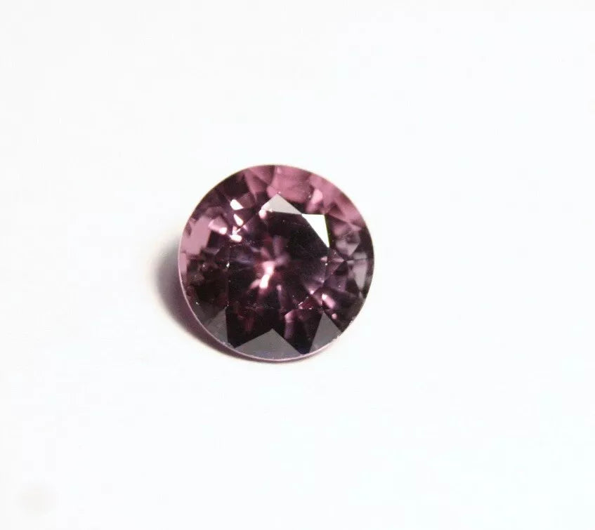 Mahenge Purple Spinel 1.48ct Clean Fine Scintillating Round Cut Gem Tanzania 7x7