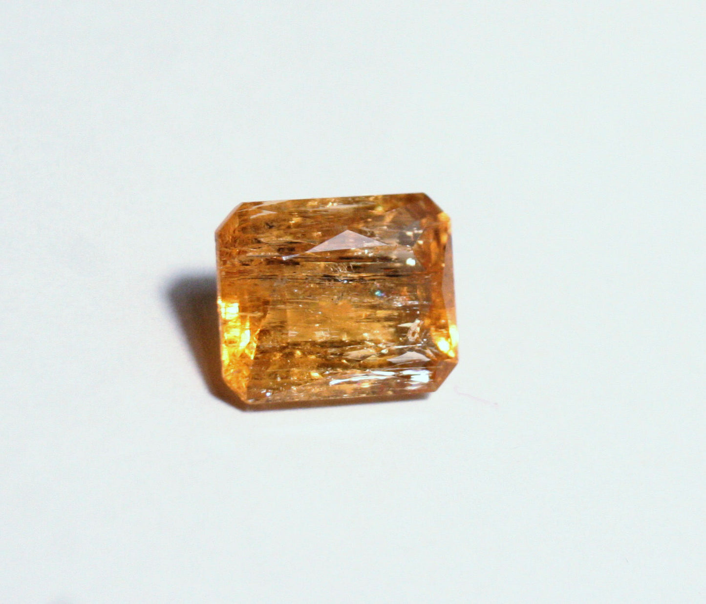 Imperial Topaz 5.9ct Ouro Preto, Brazil, Natural Untreated Rare AAA Topaz 11x9mm